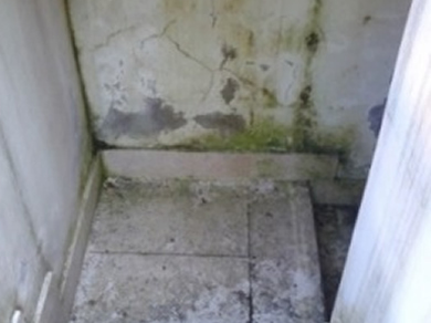 Infiltrations d'eau en façade